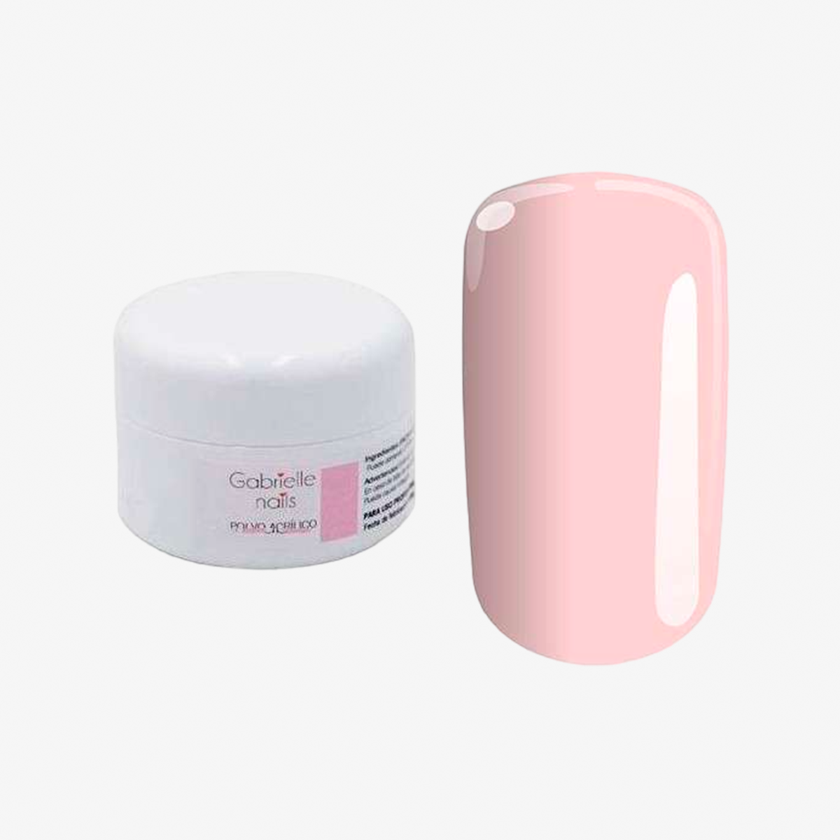 Polvo Acrilico 10gr. - Rosa Claro