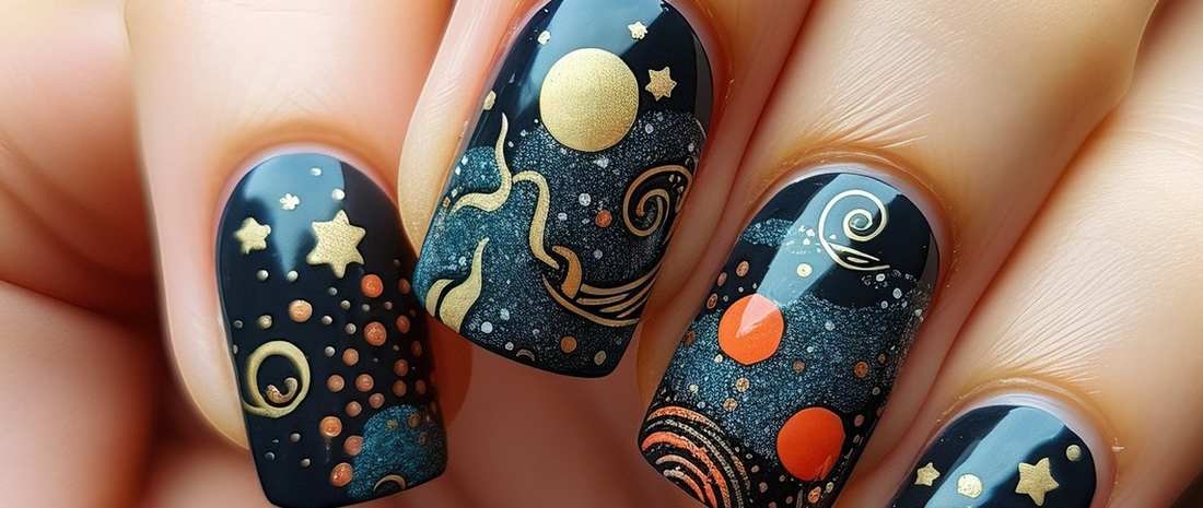 Explorando la Creatividad: Esmalte Semipermanente con Diseños Abstractos